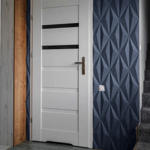 Unique and decorative JEANS cork wall tiles 3D LINE