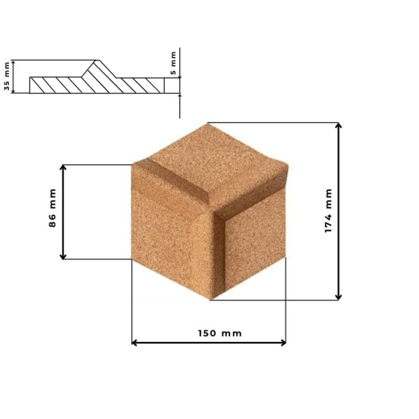 Liege mural ANTHRACITE 3D HONEYCOMB