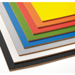 Tableau affichage lige mural autocollant color JAUNE 10x635x940mm