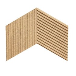 Liege mural IVOIRE (RAL 1015) 3D STRIPE