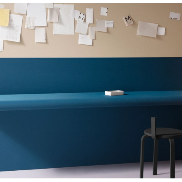 Forbo Bulletin Board 6mm x 122cm x 27m korkplaadi rulllinoleum 2214 Blue Berry