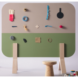 Forbo Bulletin Board 6mm x 122cm x 27m korkplaadi rulllinoleum 2214 Blue Berry