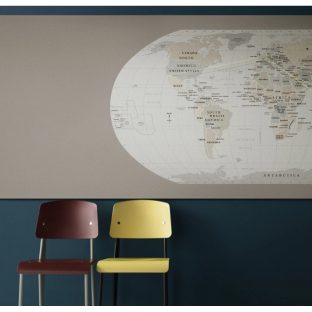 Forbo Bulletin Board 6mm x 122cm x 27m korkplaadi rulllinoleum 2214 Blue Berry