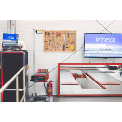 Werkplaats gereedschapsbord 90  60 cm: Zelfklevend kurkbord organizer