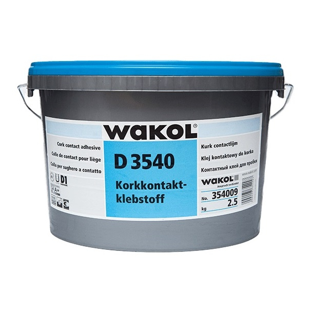 Cork contact adhesive Wakol D 3540 2,5kg - BESTSELLER!