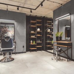 Liege mural GRIS 3D STRIPE