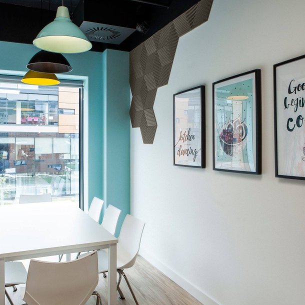 Liege mural GRIS 3D STRIPE