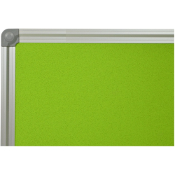GREEN cork memo board 60x80cm with an aluminium DecoLine frame