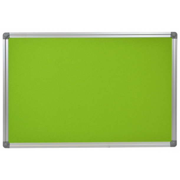 GREEN cork memo board 60x80cm with an aluminium DecoLine frame