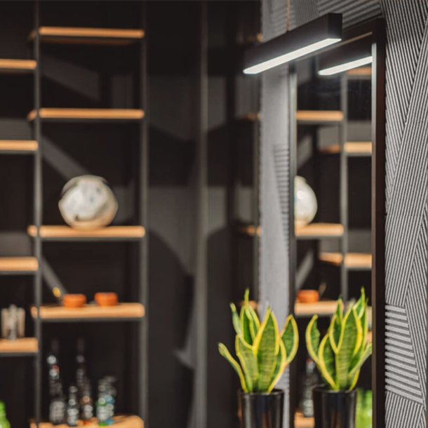 Liege mural GRIS 3D STRIPE