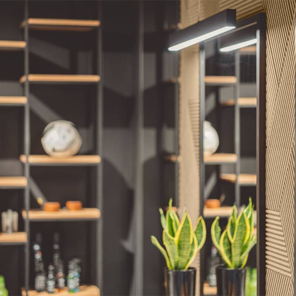 Liege mural IVOIRE (RAL 1015) 3D STRIPE