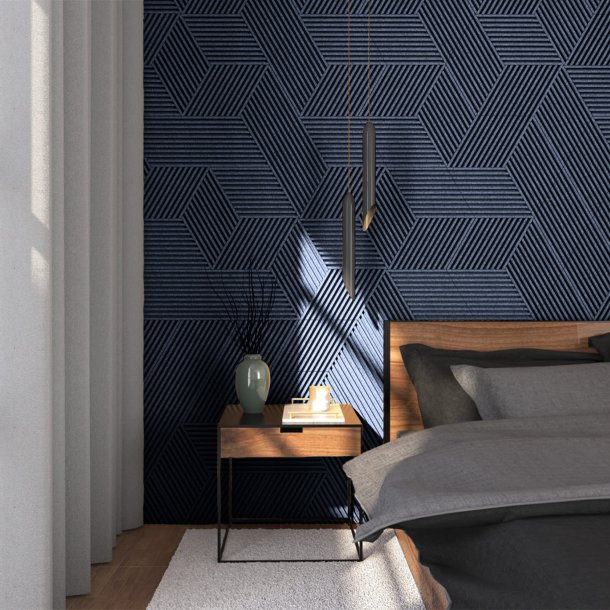 3D STRIPE JEANS - dekorative und exklusive Korkwand