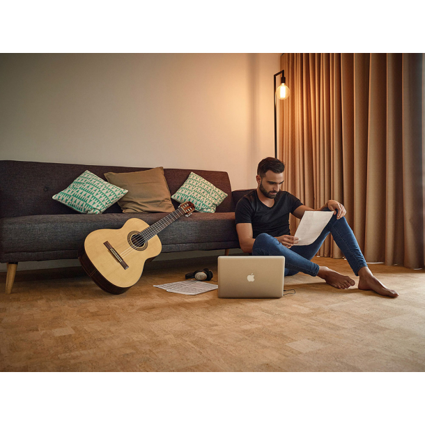 Corkoleum ACORN 3mm x 1,4m x 5,5m - Korkparkett in Rolle - Preis pro 7,7m (Rolle)