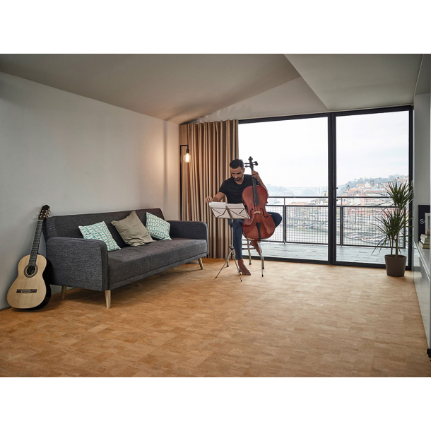 Corkoleum ACORN 3mm x 1,4m x 5,5m - Korkparkett in Rolle - Preis pro 7,7m (Rolle)