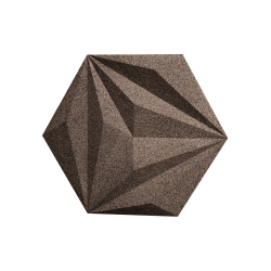 3D LINE KAFFEE - dekorative und exklusive Korkwand