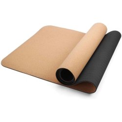 Natuurlijk en comfortabel Kurk Yoga Mat 61x183cm - BESTSELLER!