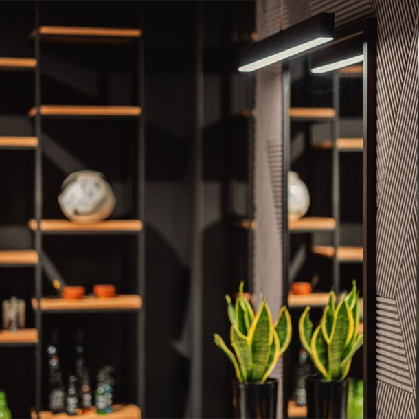 3D STRIPE SCHWARZER KAFFEE - exklusiver und dekorativer Wandkork