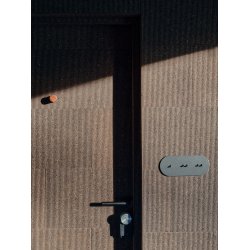 Unique and decorative cork wall tiles 3D TATAMI MIDNIGHT 3x300x600mm - 1,98m2