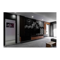 3D LINE ANTHRAZIT - dekorative und exklusive Korkwand