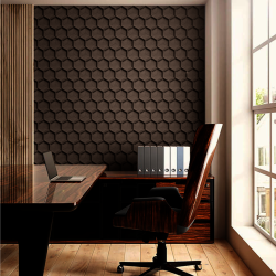 Sughero per pareti CAFF NERO 3D HONEYCOMB