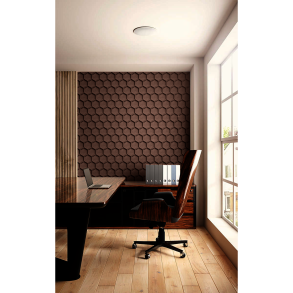 Decoratieve kurkwand BRUIN 3D HONEYCOMB