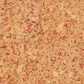 Decoratieve kurk wandbekleding BUREL SCARLET RED 3x300x600mm - verpakking 1,98 m2 - BESTSELLER!