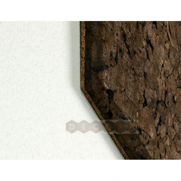 Decorative natural wall cork roll ESTELA 2mm x 0,5m x 8m