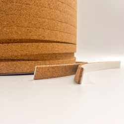 Kork mit Schaum Abstandshalter 18mm x 260m in Rolle LISEC 3mm + 2mm PVC Auto-Adhesive