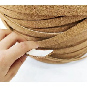 Kork & Schaum Abstandshalter 18mm x 300m in Rolle LISEC 3mm + 1,5mm PVC Auto-Adhesive