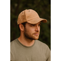 Baseballkappe aus natrlichem Kork