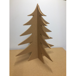 Kurken Kerstboom 60cm - natuurlijke en moderne kerstversiering!