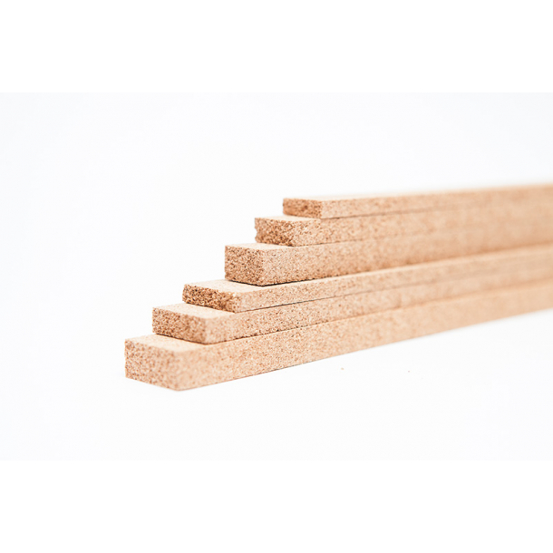 Cork strips 10x23x950mm for expansion joints