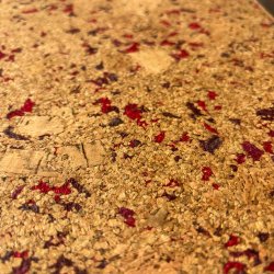 Placi de pluta decorativa BUREL SCARLET RED 3x300x600mm - pachet 1,98 m2 - BESTSELLER!