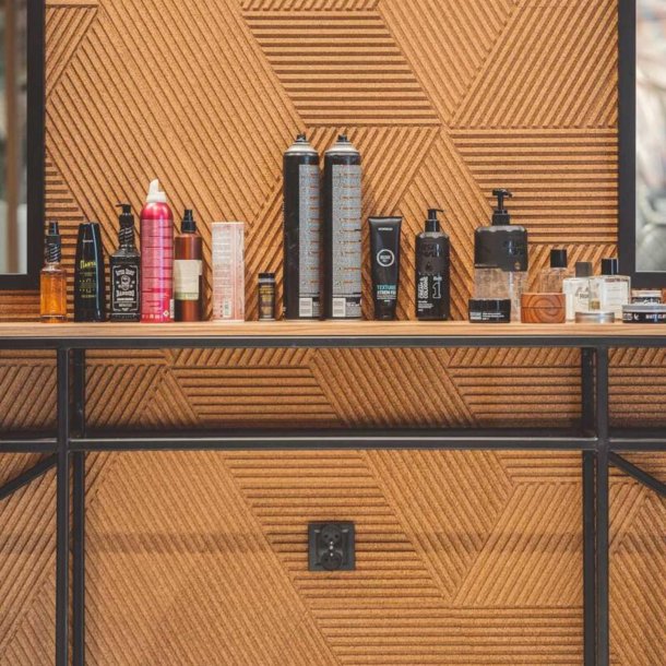 Sughero per pareti NATURALE 3D STRIPE - BESTSELLER!