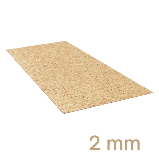 Panel de corcho aislante grano grueso 2x640x950mm