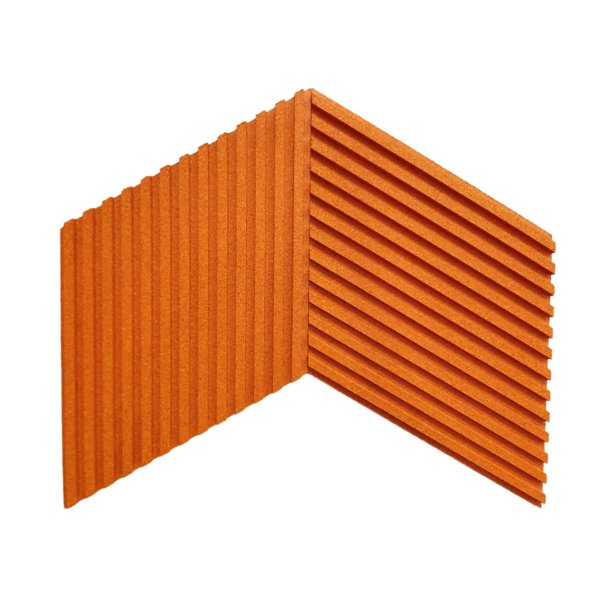 Liege mural ORANGE 3D STRIPE