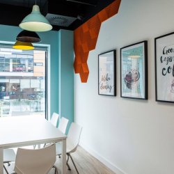 Liege mural ORANGE 3D STRIPE