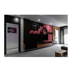 3D LINE ROSA - dekorative und exklusive Korkwand