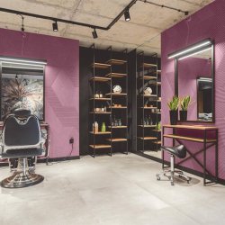 3D STRIPE ROSA - dekorative und exklusive Korkwand