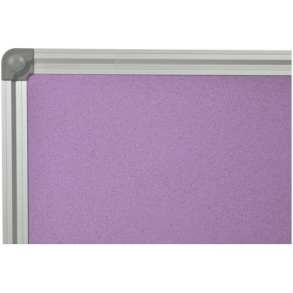 PAARSE kurkbord 45x60cm met aluminium DecoLine frame