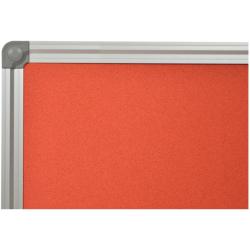 ROOD kurkbord 45x60cm in DecoLine aluminium frame