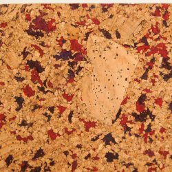 Placi de pluta decorativa BUREL SCARLET RED 3x300x600mm - pachet 1,98 m2 - BESTSELLER!