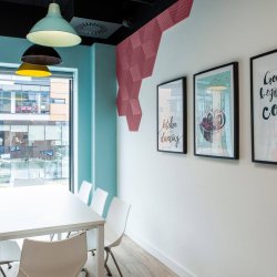 3D STRIPE ROSA - dekorative und exklusive Korkwand