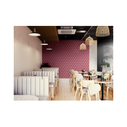 Pluta decorativa ROZ 3D HONEYCOMB