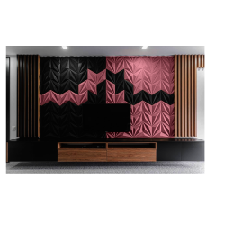 3D LINE ROSA - dekorative und exklusive Korkwand