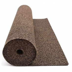 Flooring underlay rubber cork roll 3mm x 1m x 10m for all floor types