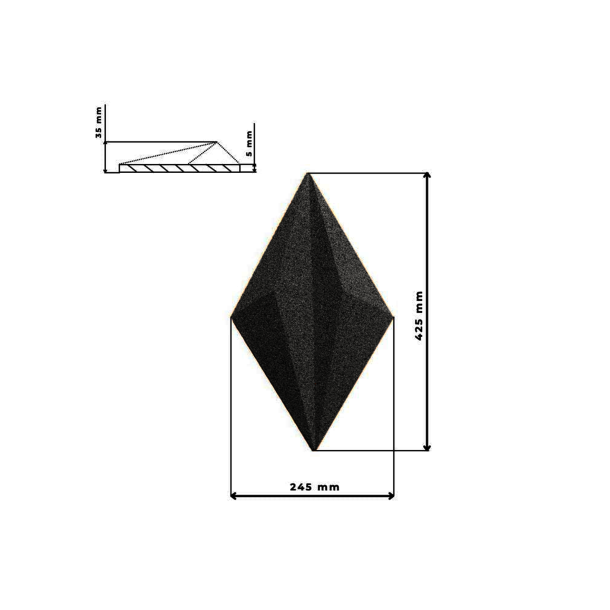 Kor&#311;is sien&#257;m MELN&#256; 3D LINE