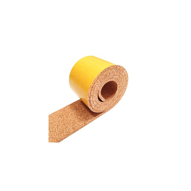 Self adhesive cork strip 4mm x 100mm x 30m