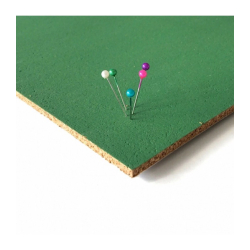 Zelfklevende GROEN kurk prikbord 5x455x610mm