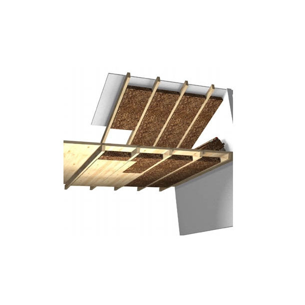 Expanded insulation cork board 15x500x1000mm